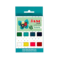 Набір пластики Butterfly 12×20г Jam Clay ROSA Talent [CD]