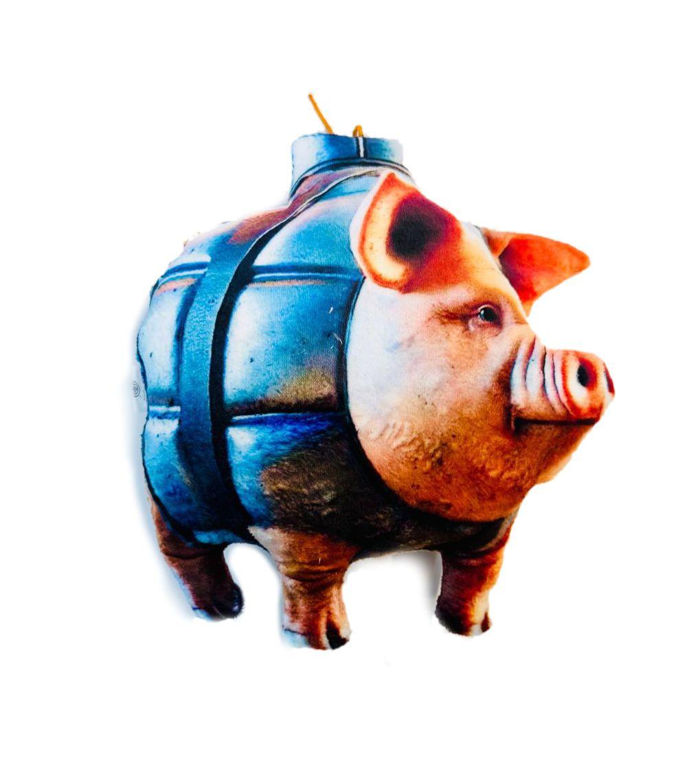 Свініно Бомбіно, м'яка дитяча іграшка, L, 40 см, фото 1