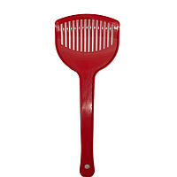 Лопатка мала для котячого туалету червона Природа PR740438