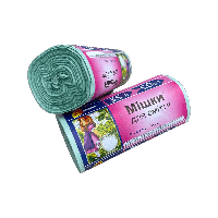 Пакети для сміття «Діоніс» зелені – 35 л. / 50 шт