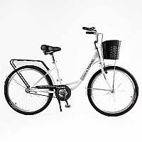 Велосипед міський Corso «TRAVEL» 26`` TL-26309 + КОШИК