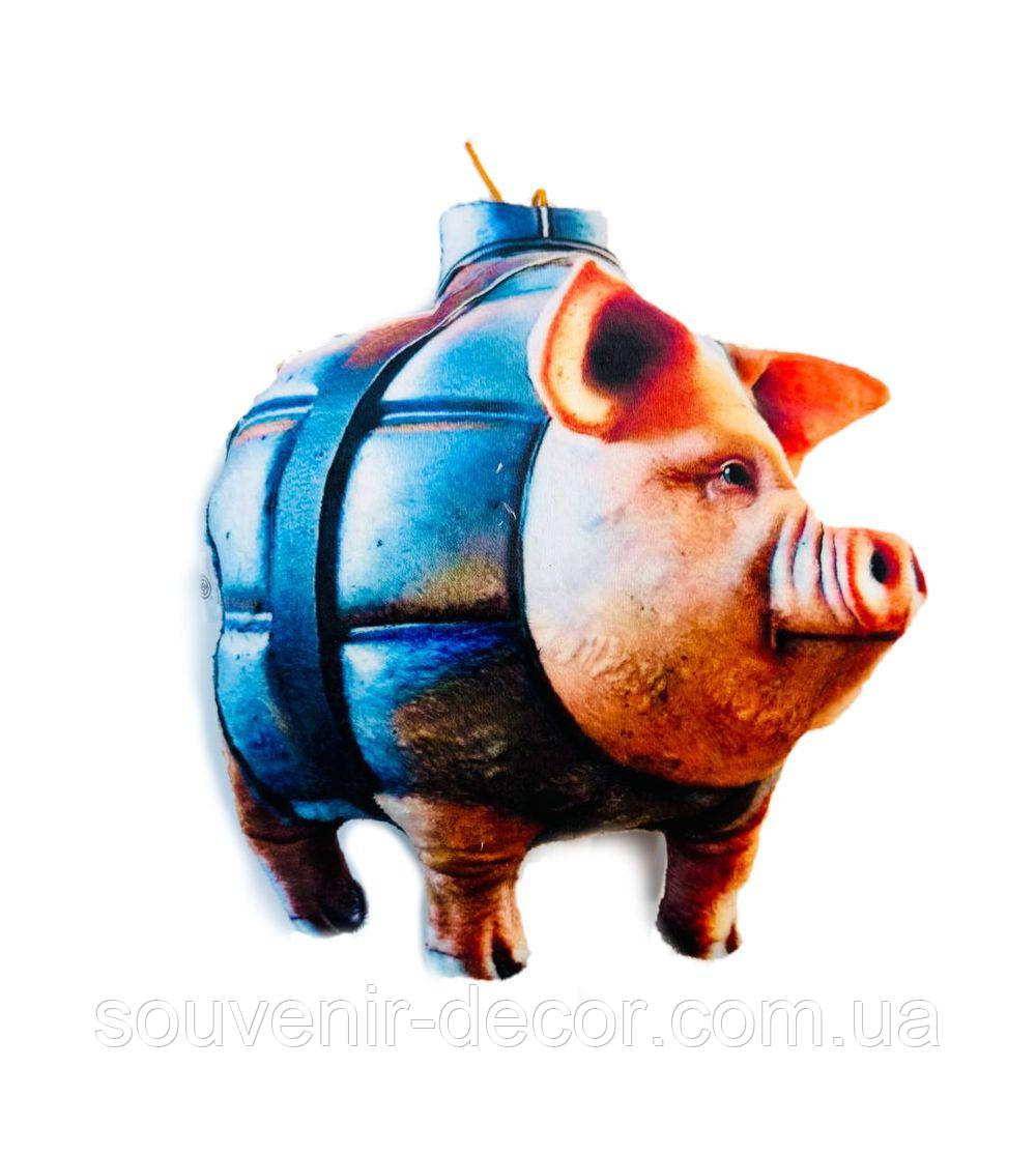 М'яка дитяча іграшка Свініно Бомбіно, L, 40 см, фото 1