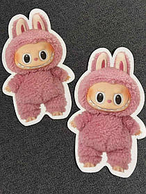 Нашивка Лабубу Labubu 120 х 200 мм