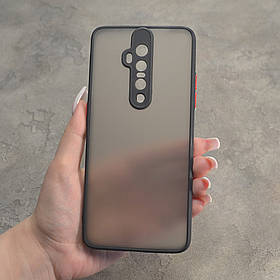 Пластиковий чохол з кольоровими боками і захистом на камеру OnePlus 7 Pro