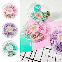 Набір біндерів, кнопок, скріпок і гумок Leader в пластиковому боксі