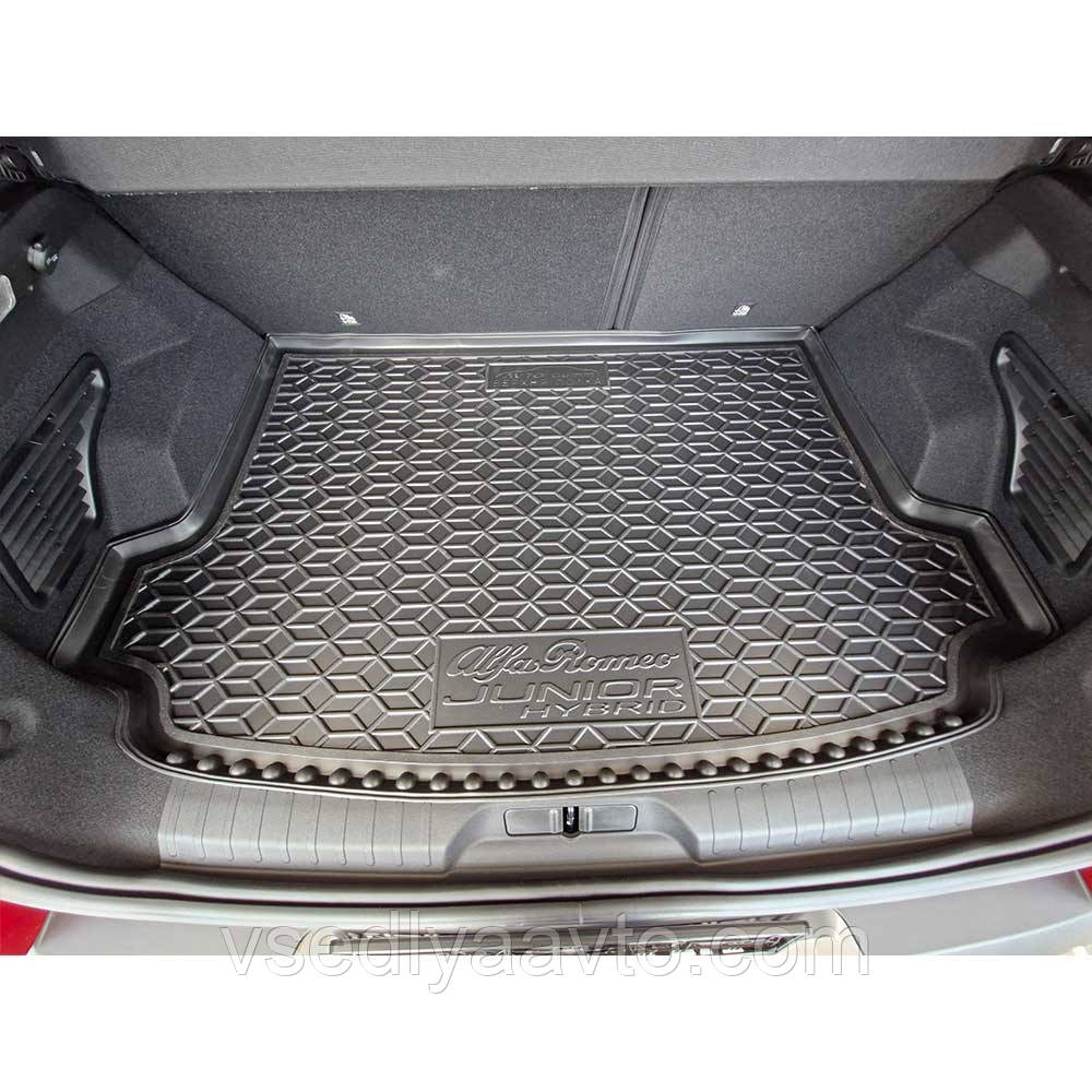 Килимок у багажник ALFA ROMEO Junior (2024>) (hybrid) (верхня полиця) (Avto-gumm) пластик+гума, фото 1