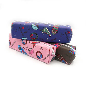 Пенал на блискавці "Мульт" 19*5*3,5см 0873P G-Rich