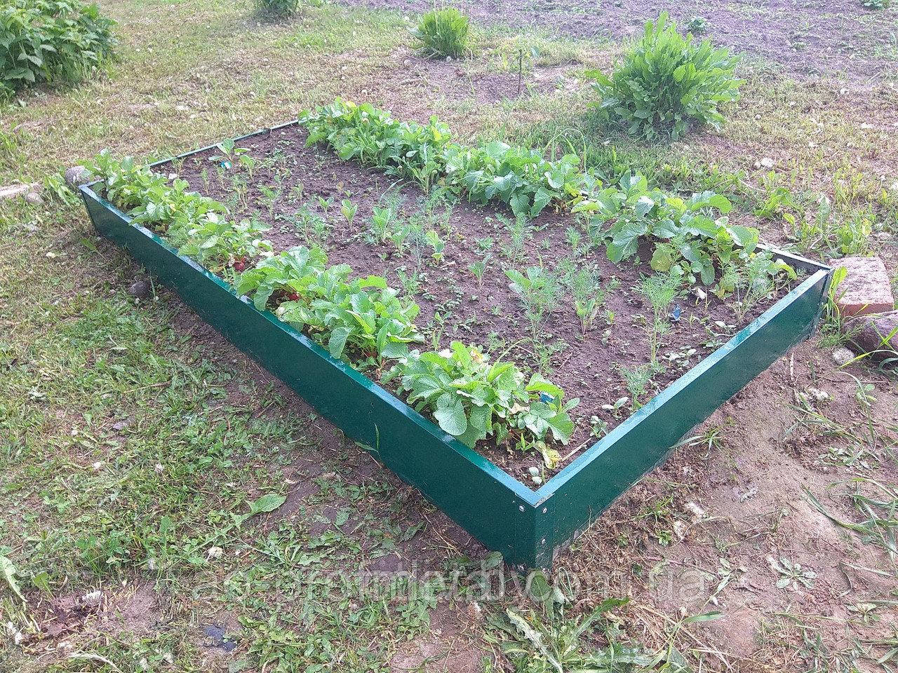 Грядки оцинковані, Грядки металеві., фото 1
