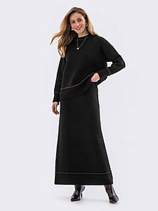 Жіночий літній костюм двійка вільного крою