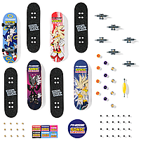 Фінгерборд Tech Deck Finesse + Sonic The Hedgehog Spin Master Ulta DLX 4-Pack - колекційна серія, фото 3