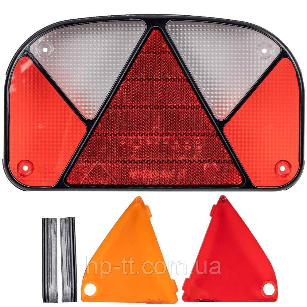 Запасне скло Aspock Multipoint II Cover Lens для багатокамерних ліхтарів (18-8470-007) ліве/праве 10022983