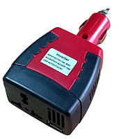 Перетворювач напруги (інвертор) 75 Вт OOTDTY DC 12 В to AC 220 В, USB 5 В