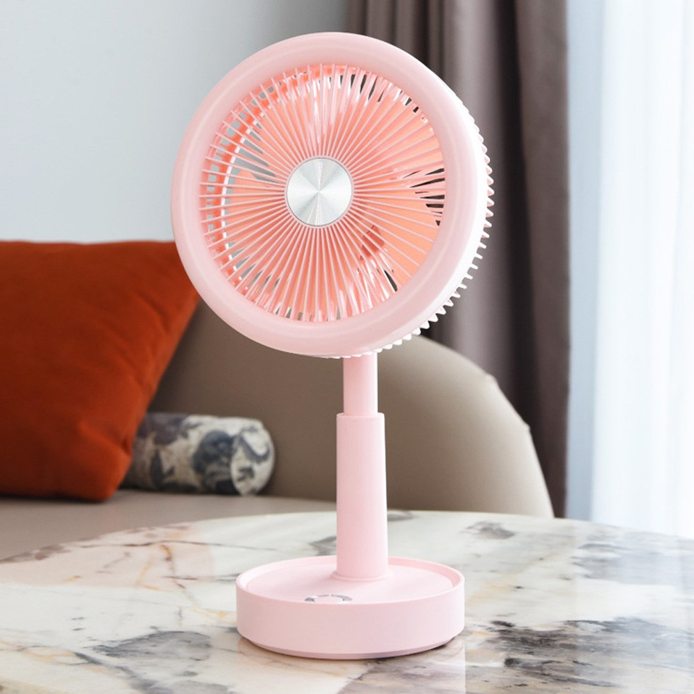 Настільний акумуляторний вентилятор YS-2282, 1200 мАг, 5 режимів, тихий, портативний, в асортименті, фото 1