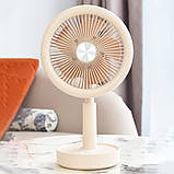 Настільний акумуляторний вентилятор YS-2282, 1200 мАг, 5 режимів, тихий, портативний, в асортименті, фото 5