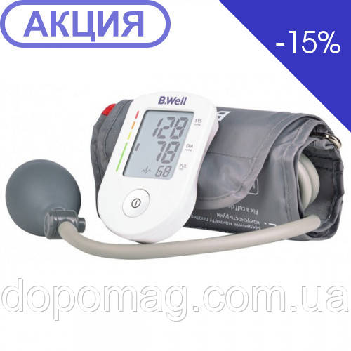 Напівавтоматичний тонометр B.Well PRO-30 М-L, фото 1