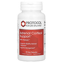 Підтримка наднирників, Adrenal Cortisol Support, Protocol for Life Balance, 90 вегетаріанських капсул