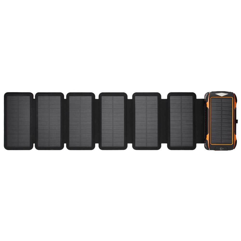 Павербанк 20000 mAh с солнечными панелями КВАНТ SC26/6