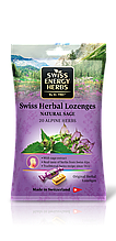 Льодяники від застуди, Herbal Lozenges Bag 20 herbs + Sage, Swiss Energy, від кашлю, болю в горлі та закладеності носа, 20