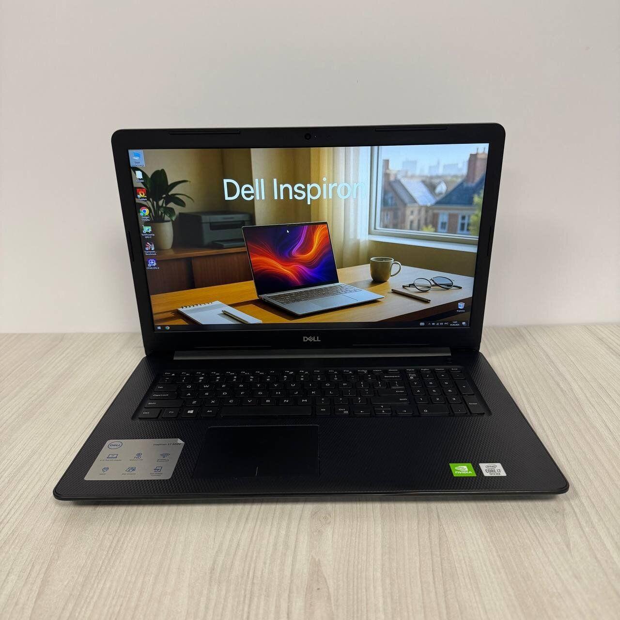 Б/в Ноутбук Dell Inspiron 3793 17.3" 1920x1080| Core i7-1065G7| 16 GB RAM| 512 GB SSD NVMe| GeForce MX230 2GB