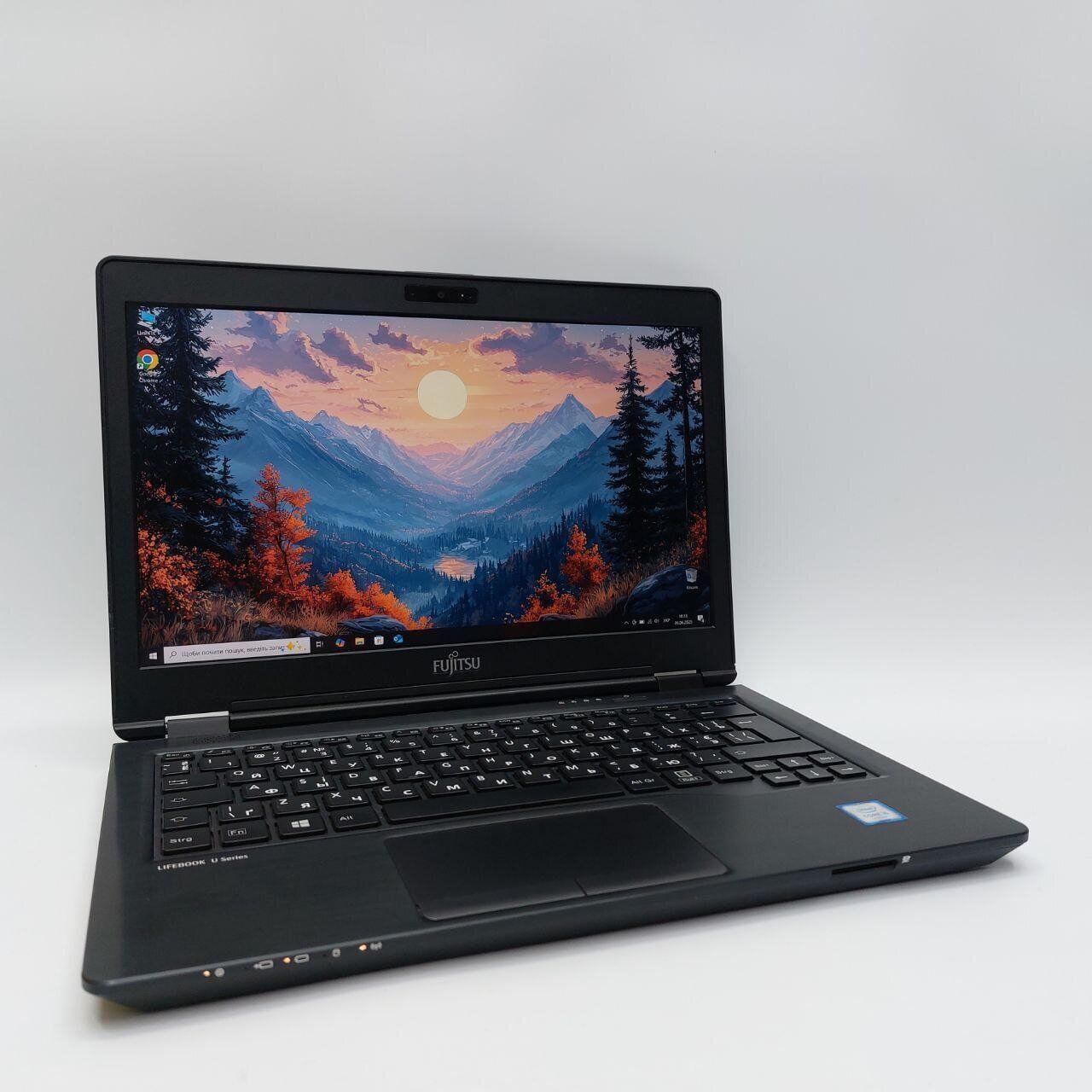 Б/в Нетбук Fujitsu LifeBook U727 12.5" 1920x1080| Core i5-6200U| 8 GB RAM| 256 GB SSD| HD 520