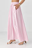Жіноча пишна спідниця міді - рожевий цвет, L (є розміри), фото 5