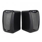 Колонки комп'ютерні Kisonli KS-06 Чорні із сірим