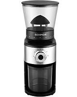 Кавомолка електрична BEHMOR з конічними металевими ножами для еспресо і турки