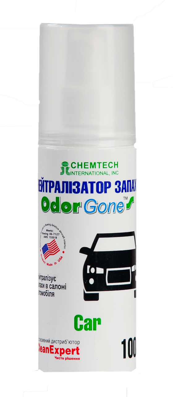 Нейтралізатор неприємного запаху Chemtech international Odorgone (Одоргон) Car 100 мл (Для авто)