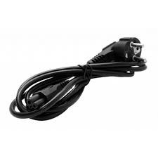 Шнур мережевий до ноутбука 3x0.75 мм. 1.8 м. чорний, фото 1