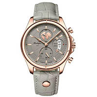 Чоловічий наручний годинник Poedagar Earth (Сірий)