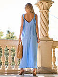 Плаття ISSA PLUS 15156 S блакитний, фото 3