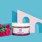 Магнієвий скраб для тіла з бішофітом і екстрактом троянди BishEffect, 300 г — антицелюлітний догляд, фото 4