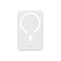 Внешний портативный аккумулятор Baseus Magnetic Mini Wireless Fast Charge Power Bank 20000mAh White 20W