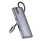 USB-хаб СolorWay (CW-HUB01) 5-in-1 Type-C PD 100W Gray, фото 3