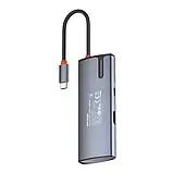 USB-хаб СolorWay (CW-HUB01) 5-in-1 Type-C PD 100W Gray, фото 5