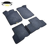 Авто-коврики ЕВА для Dacia Logan 2004 -2012 / Комплект модельных ковриков EVA для салона дачия логан