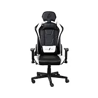 Ігрове крісло 1STPLAYER FK2 Black White