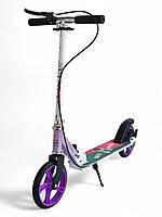 Дитячий самокат Mini Rover 697 двоколісний, складаний, з ножним гальмом, для дітей від 5 років