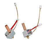 . Хотенд комплектний (Complete Hotend) для ELEGOO NEPTUNE 4/ 4 PRO, Нагрівач 50W, Термобар'єр біметаллтер, Сопло 0.4мм латунь, фото 2