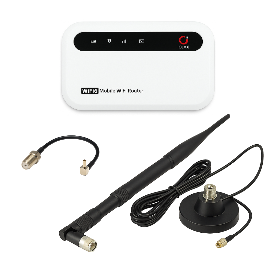 Комплект в авто 4G роутер Olax 985 + автоантена 10 дБ