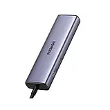 USB-хаб Ugreen Multifunction Adapter (UGR-15598) Space Gray, фото 3