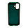 Чохол для смартфона Silicone Full Case AA Open Cam for Apple iPhone 16 31, Dark Green, фото 3