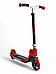 Дитячий двоколісний самокат Scooter HBC 391X складаний, з гумовими колесами, ручне гальмо, від 6 років, фото 4