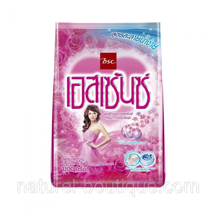 Порошок для прання LION Essence Pink Floral 1100г, фото 1