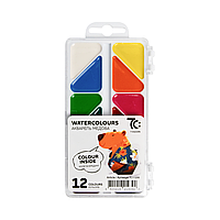 Акварель 7С 12кол., б/к, пластик