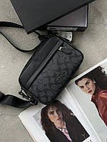 Сумка чоловіча COACH GRAHAM CROSSBODY чорний Є
