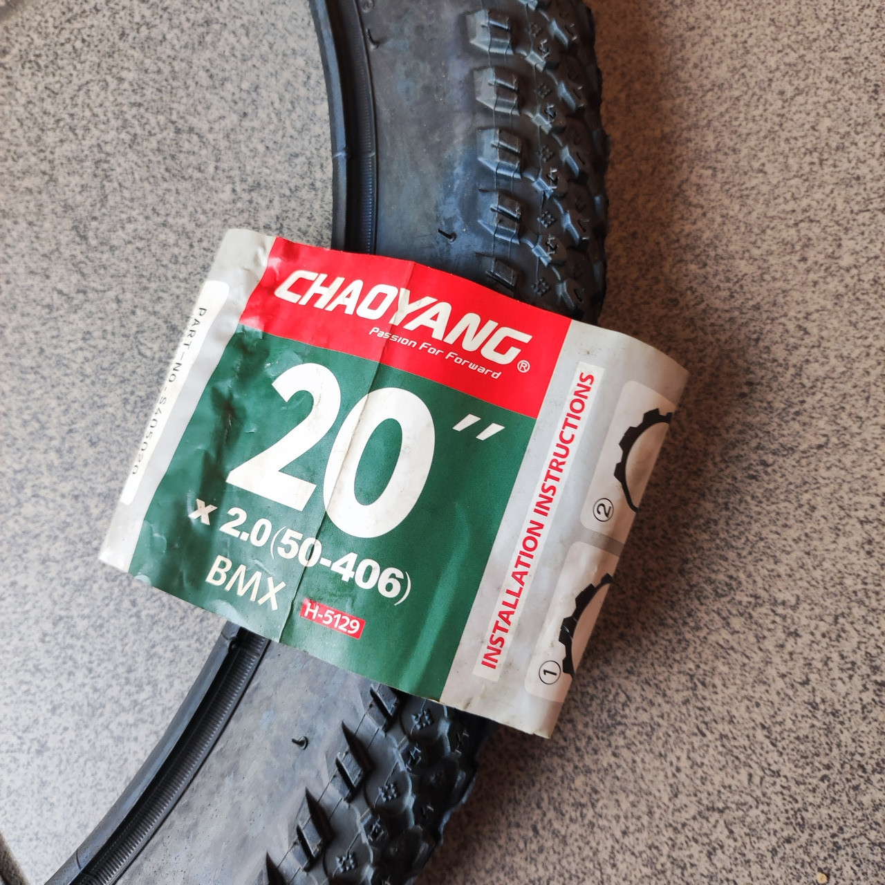 Покришка велосипедна   CHAOYANG BMX 20*2.0