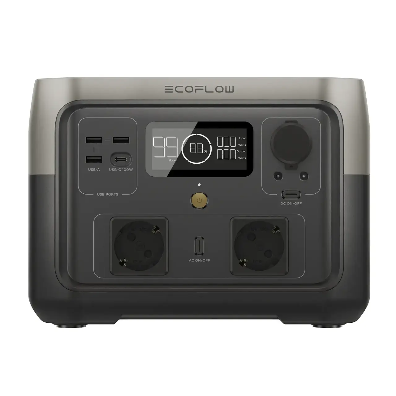 Зарядна станція EcoFlow RIVER 2 Max (512 Вт·год) - EU версія