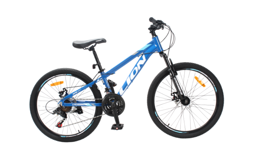 Велосипед CrossBike 24 Lion Рама 12 blue