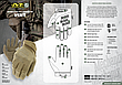 Тактичні рукавички Mechanix Specialty Vent Coyote стрілкові рукавички койот штурмові військові рукавички, фото 10